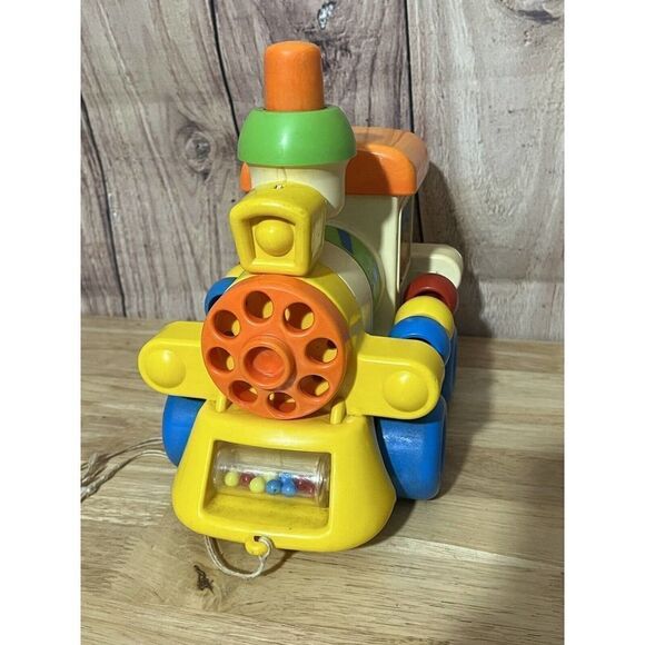 1982 Child Guidance Busy Choo-Choo Train Toy Educational VTG Used See Pictures! - Picture 4 of 11